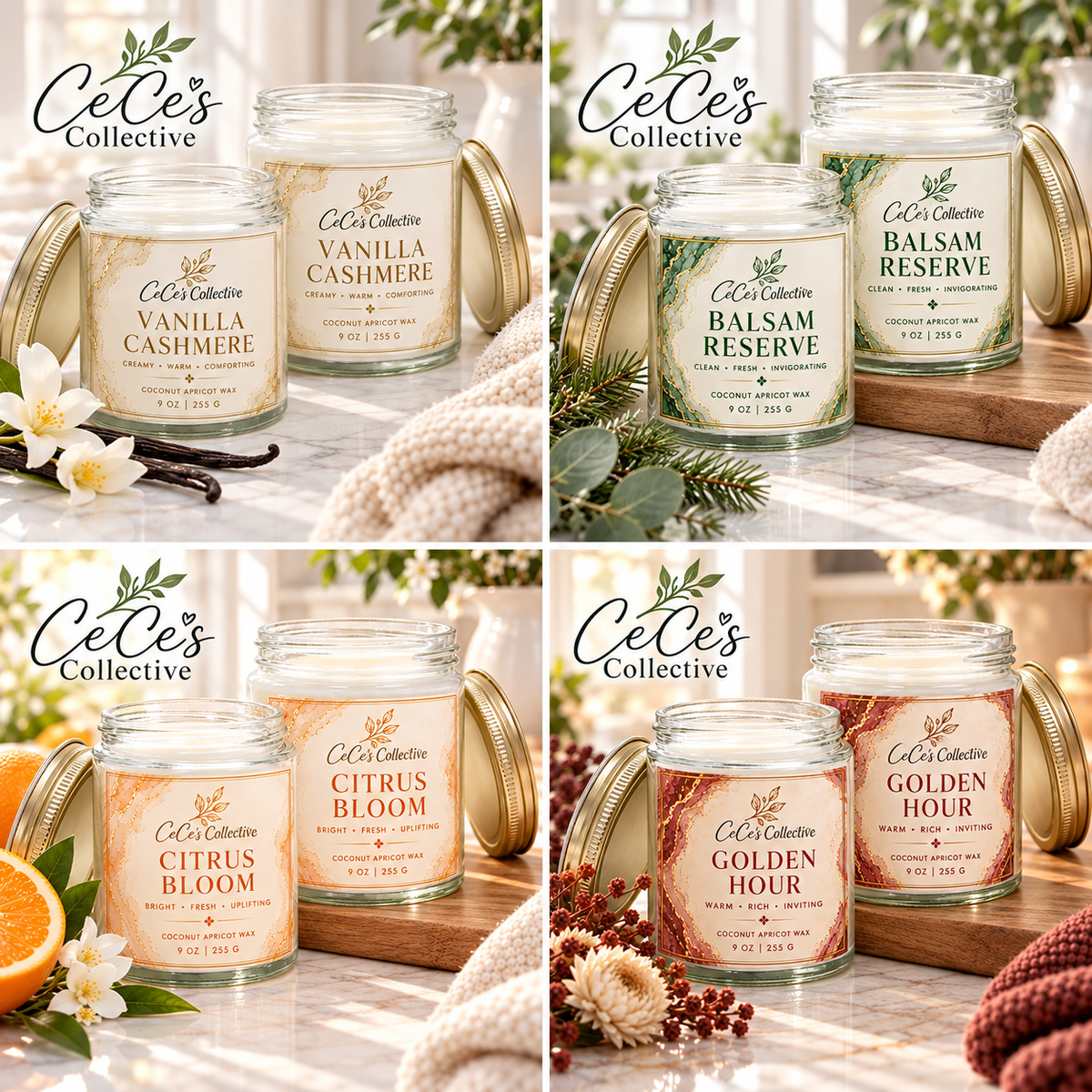 Signature Candle Collection — Pre-Order Now