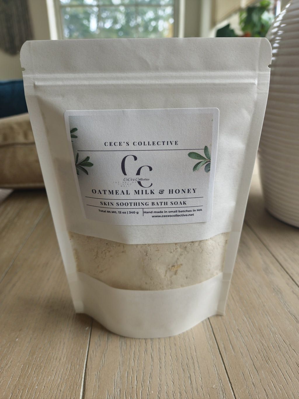 Oatmeal Milk and Honey Skin Soothing Bath Soak by Cece's Collective