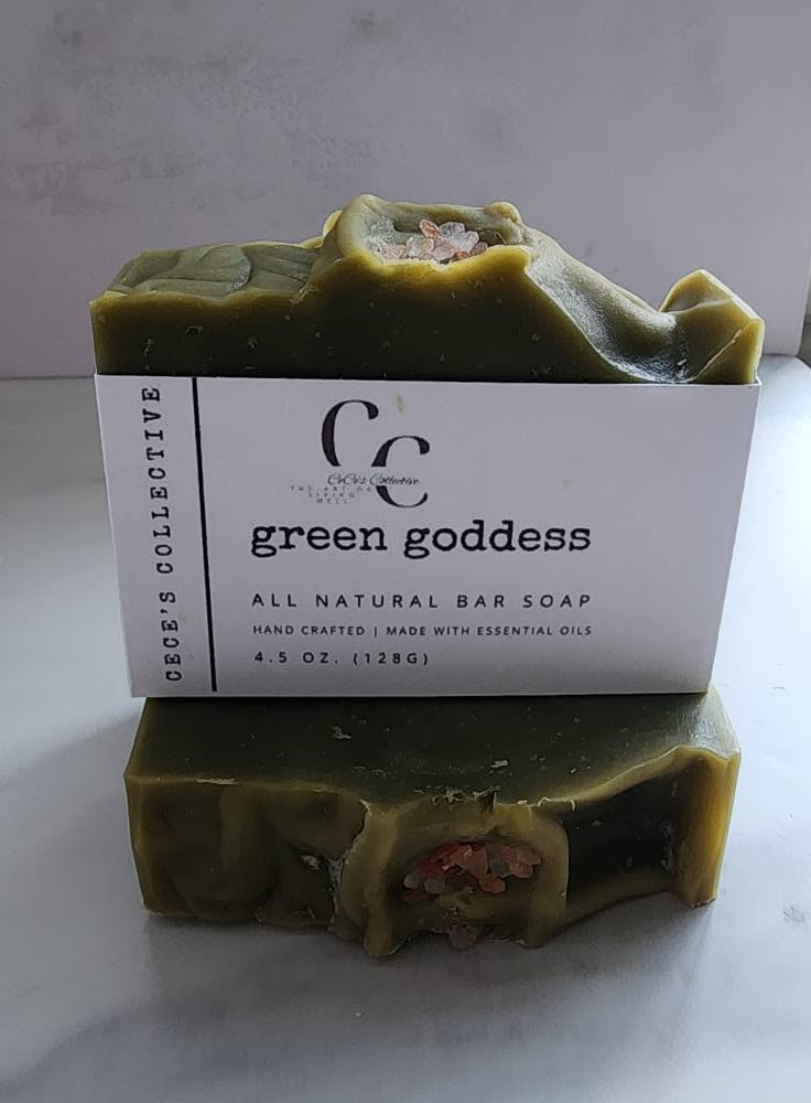 Green Goddess bar soap by Cece's Collective